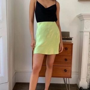 Babaton Mini Slip Skirt